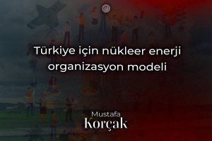 Türkiye İçin Nükleer Enerjide Önerilen Etkin Bir Organizasyon Modeli