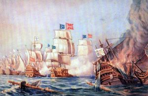 Sapienza Deniz Savaşı, Burak Reis’in Şehit Olması