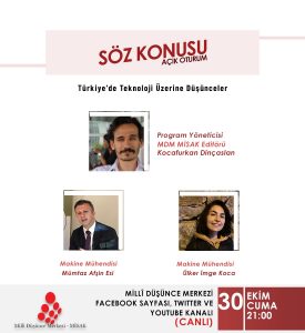 Söz Konusu 8: Türkiye’de teknoloji üzerine düşünceler (canlı yayın)