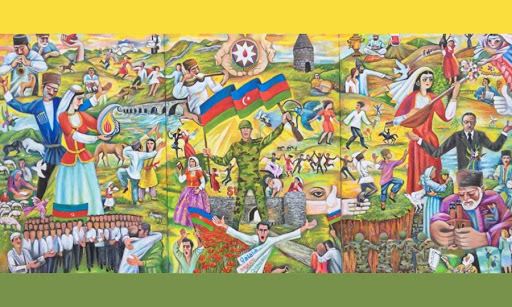 Azerbaycanlı ressamdan zafer konulu pano