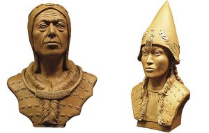 İki İskit hükümdarının yüzleri yeniden oluşturuldu