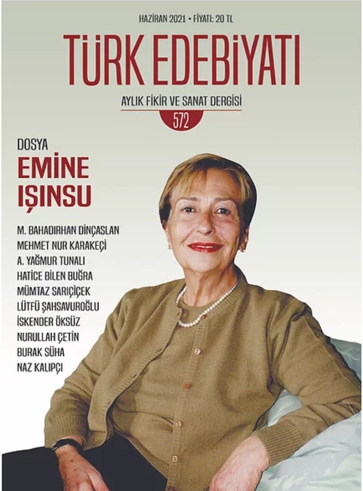 Türk Edebiyatı Dergisi 572. Sayı – Emine IŞINSU