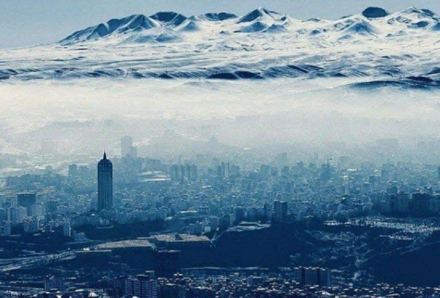 Tebriz’de hava kirliliği yüksek seviyeye çıktı, okullar tatil edildi
