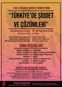 Türkiye’de şiddet ve çözümleri sempozyumu (MDM 2022)