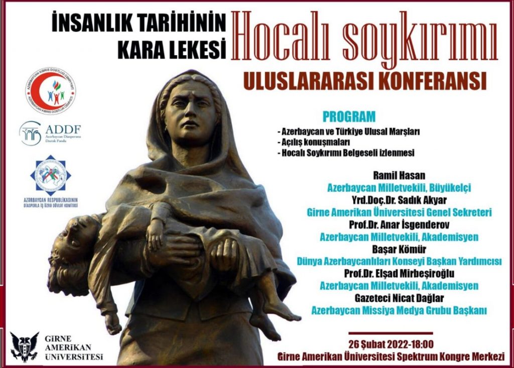 Kıbrıs’ta Hocalı Soykırımı için uluslararası konferans