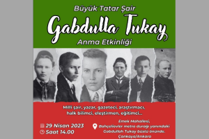 Tatar Şairi Abdullah Tukay Ankara’da Anılıyor