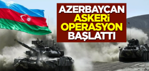 Azerbaycan Karabağ’da Ermeni mevzilerini dövmeye başladı!