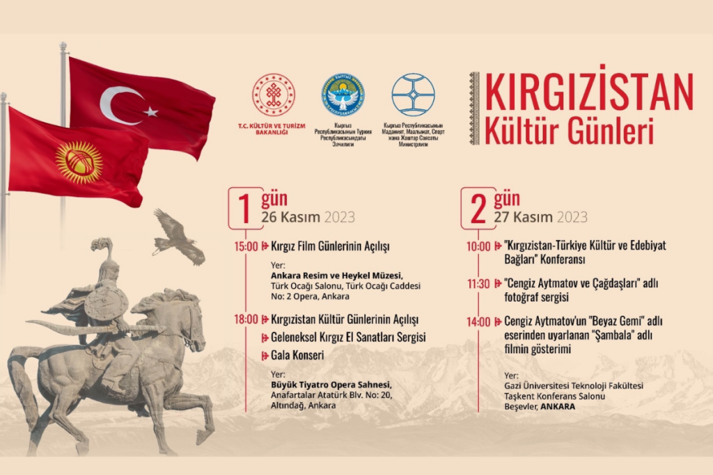 Ankara’da Kırgız Kültür Günleri Yapılıyor